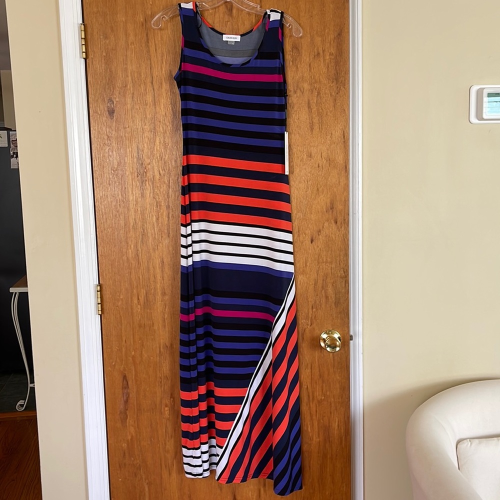 Calvin Klein Stripped Dress